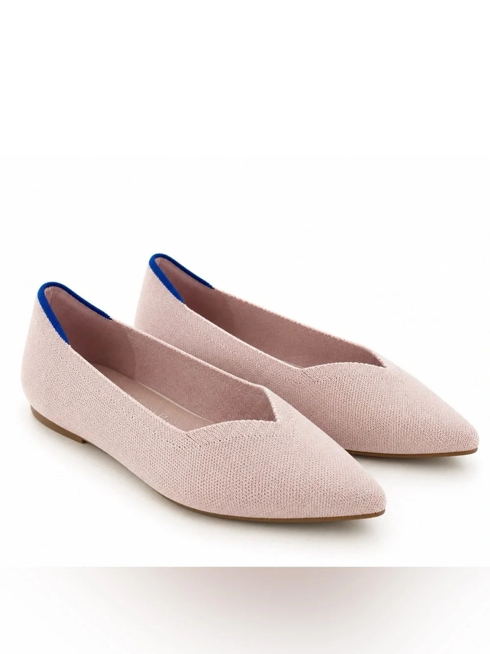 Rothys Womens Slip On Flat Shoes Pink Size 9 Comfortable Washable New